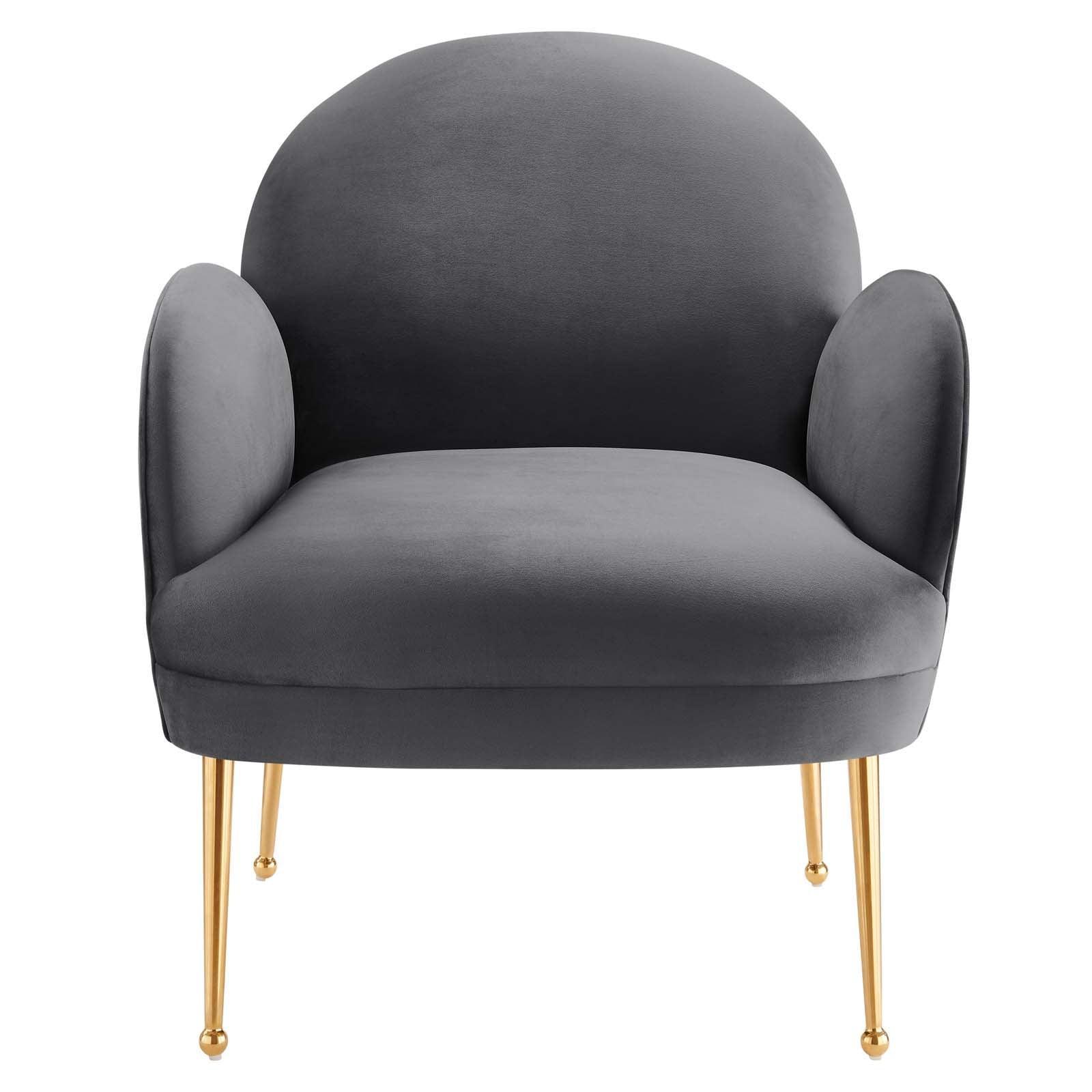 Modway Transcend Performance Velvet Armchair FredCo