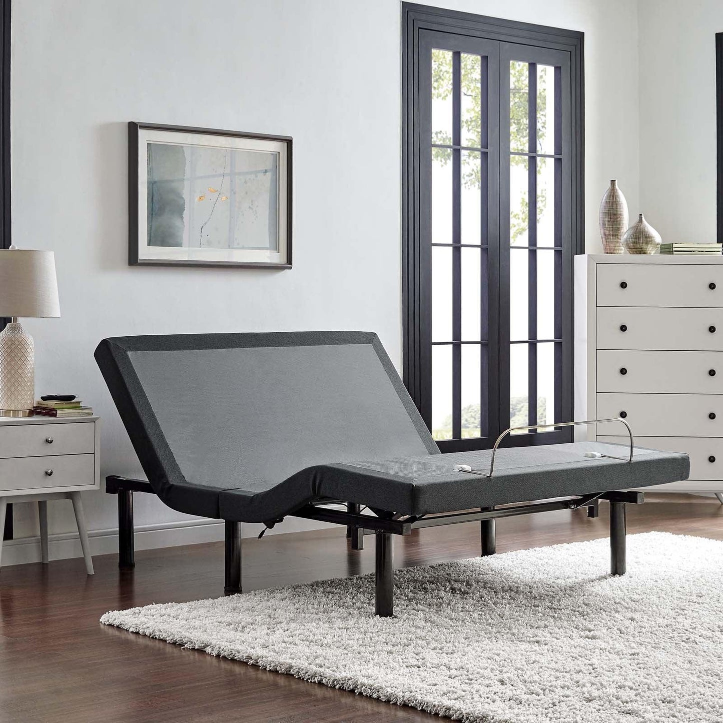 Modway Transform Adjustable Queen Wireless Remote Bed Base FredCo