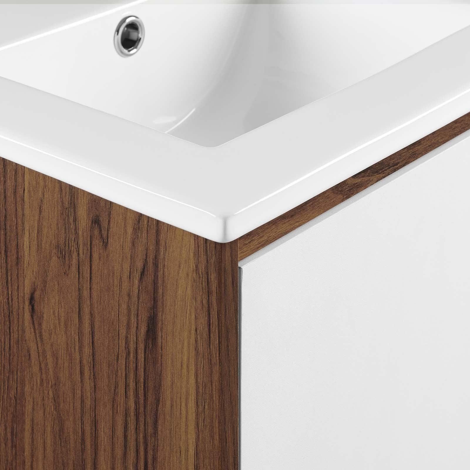 Modway Transmit 18" Wall-Mount Bathroom Vanity FredCo