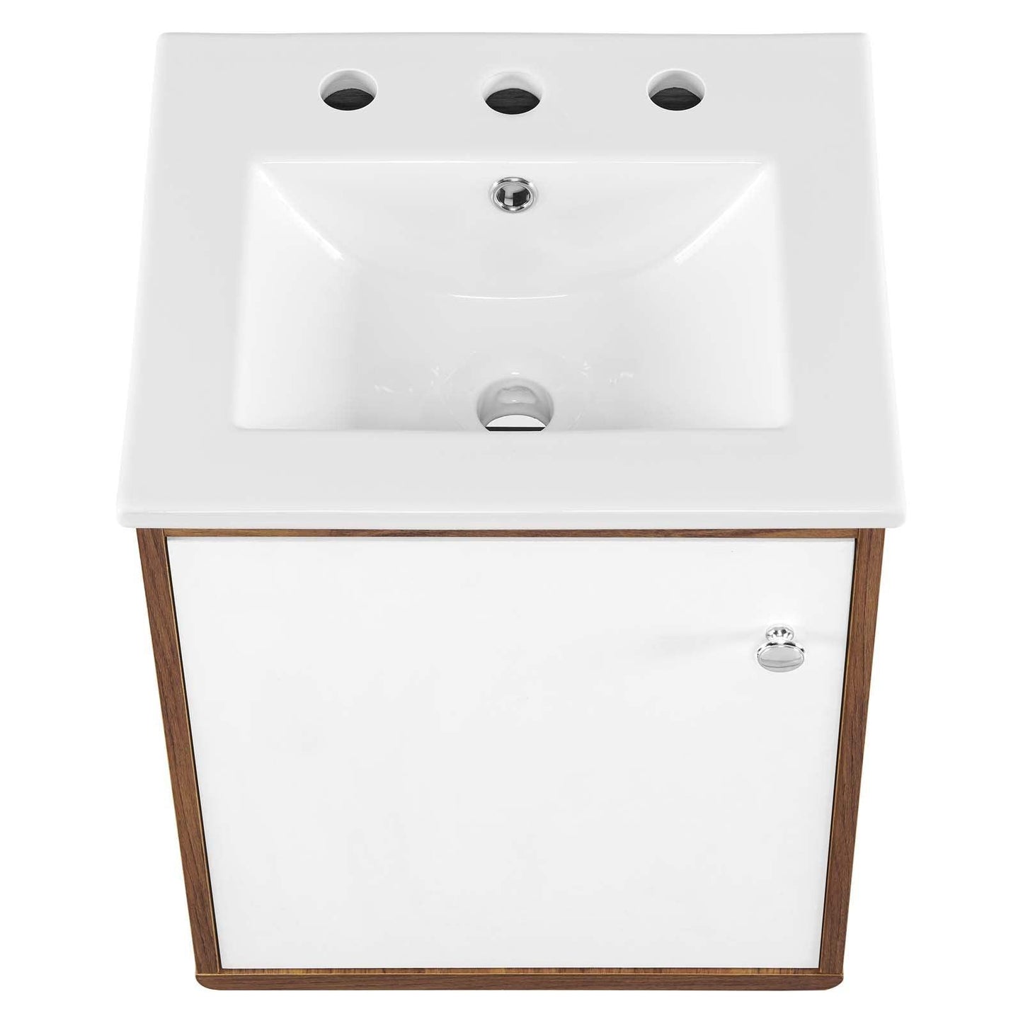 Modway Transmit 18" Wall-Mount Bathroom Vanity FredCo