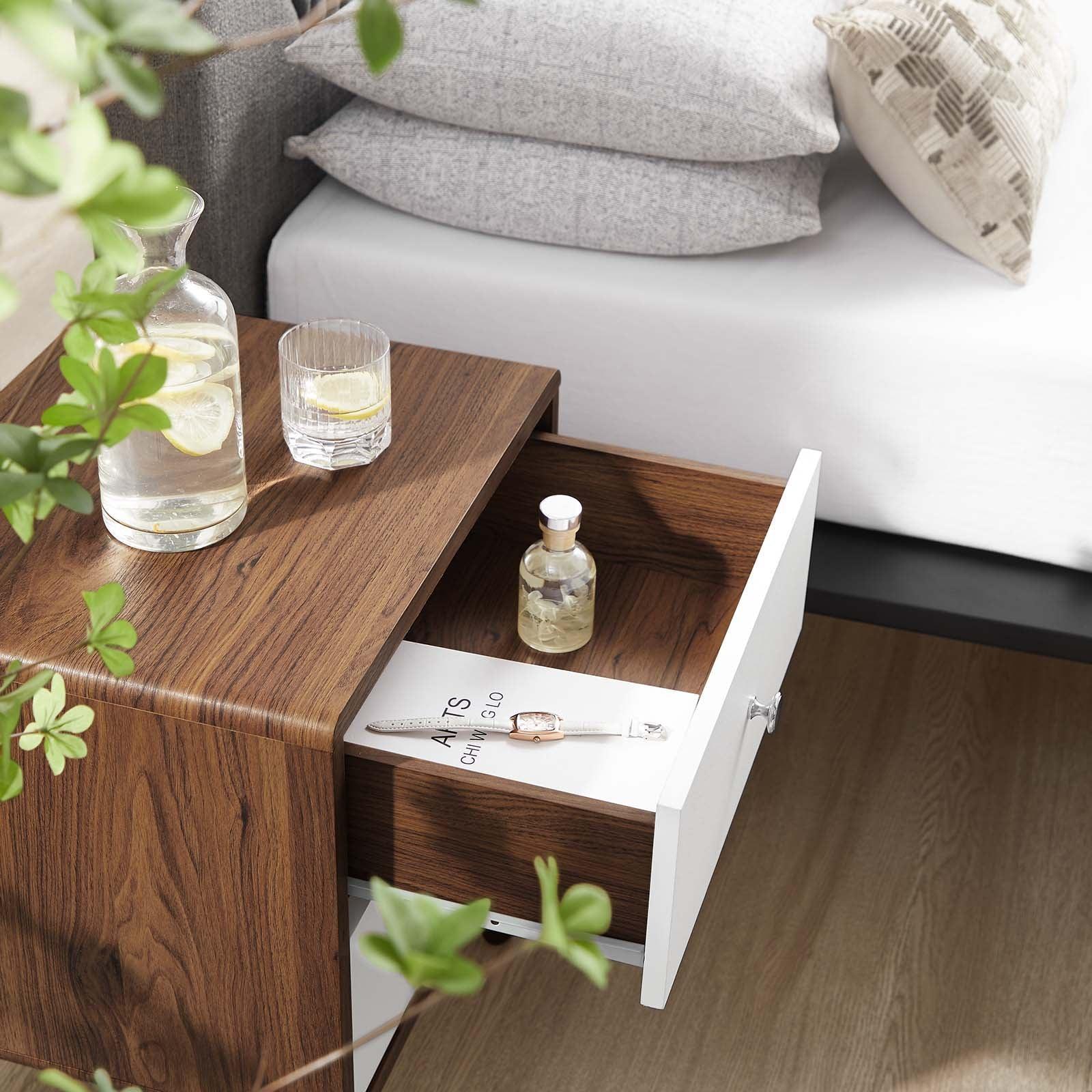 Modway Transmit 2-Drawer Nightstand FredCo