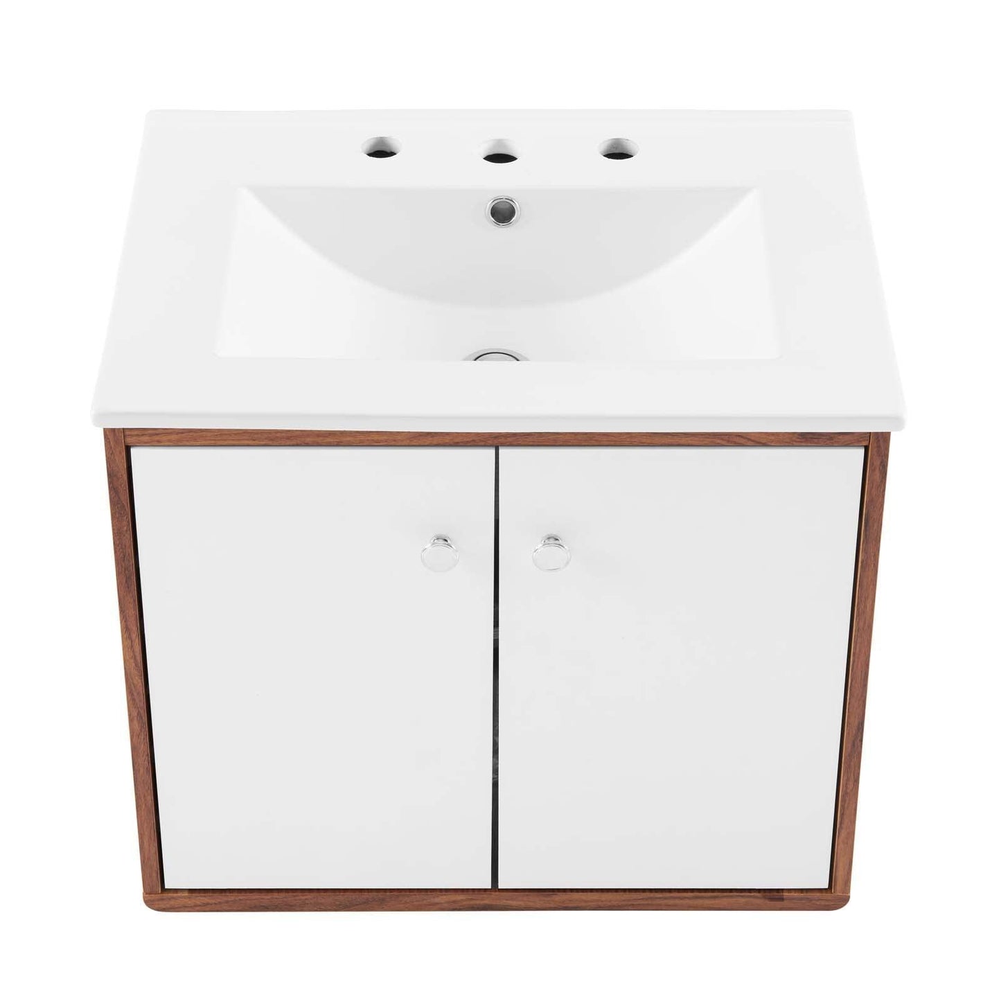 Modway Transmit 24" Wall-Mount Bathroom Vanity FredCo