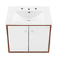 Modway Transmit 24" Wall-Mount Bathroom Vanity FredCo
