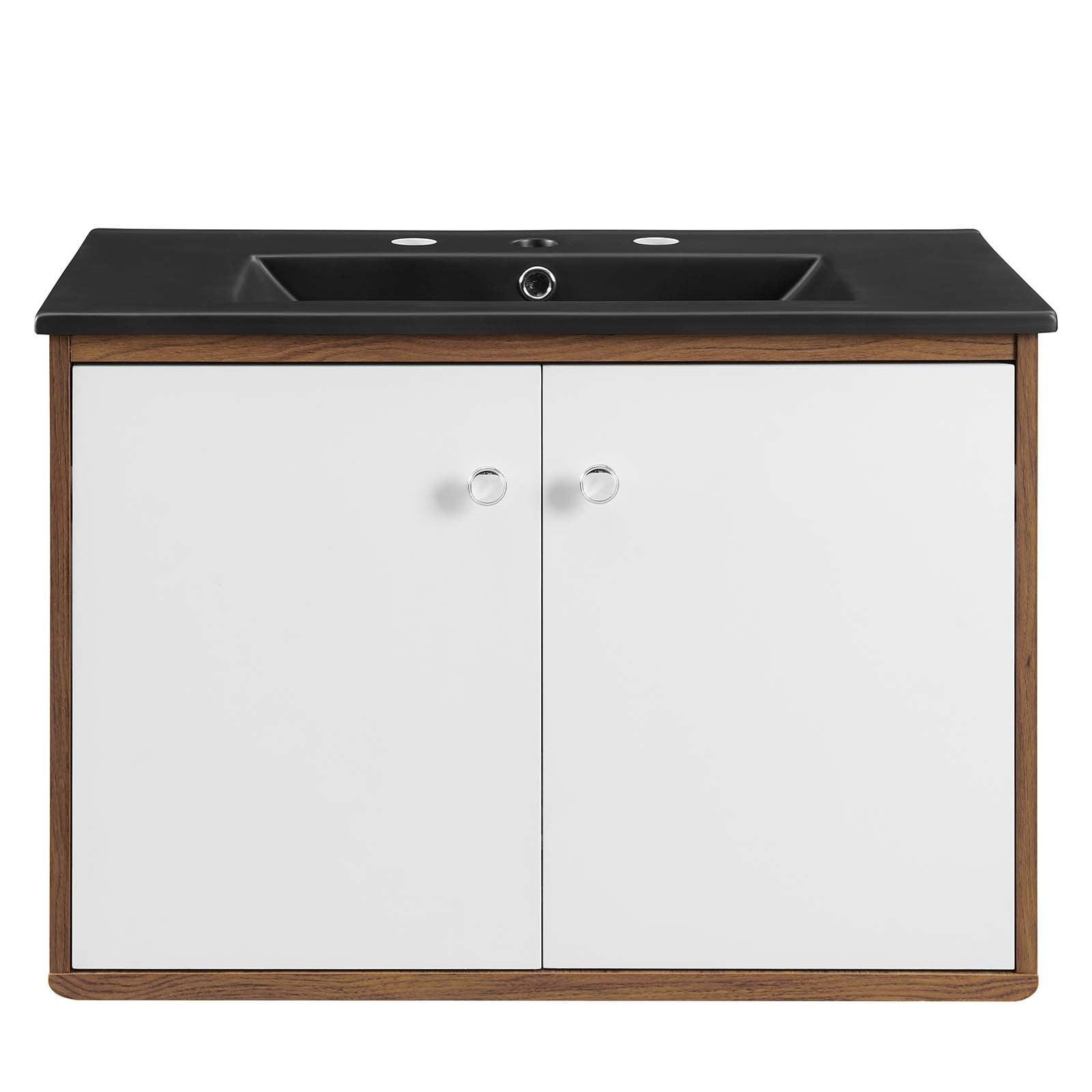 Modway Transmit 30" Wall-Mount Bathroom Vanity FredCo