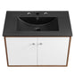 Modway Transmit 30" Wall-Mount Bathroom Vanity FredCo