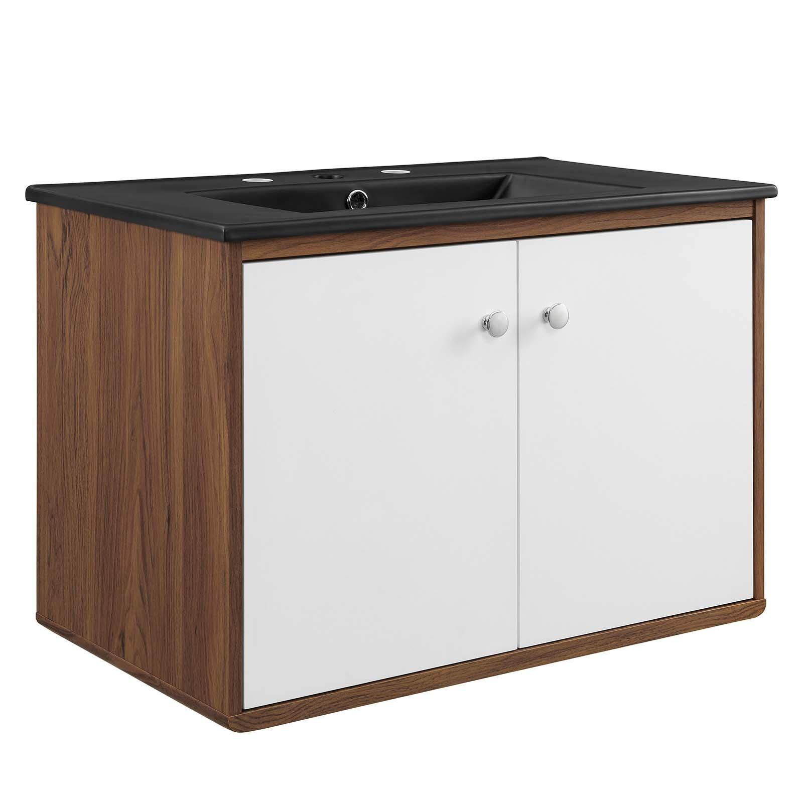 Modway Transmit 30" Wall-Mount Bathroom Vanity FredCo