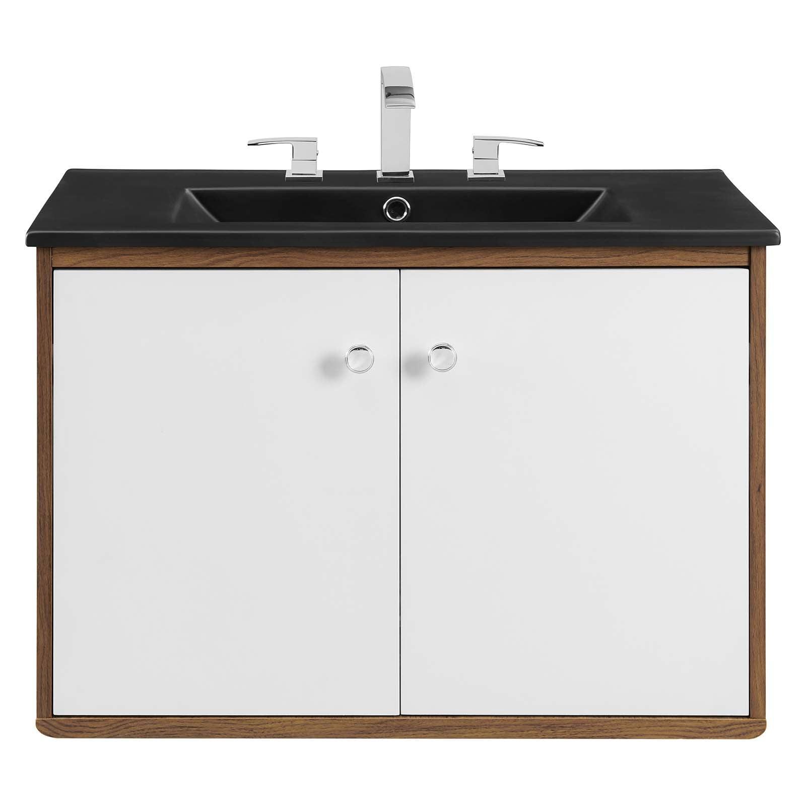 Modway Transmit 30" Wall-Mount Bathroom Vanity FredCo