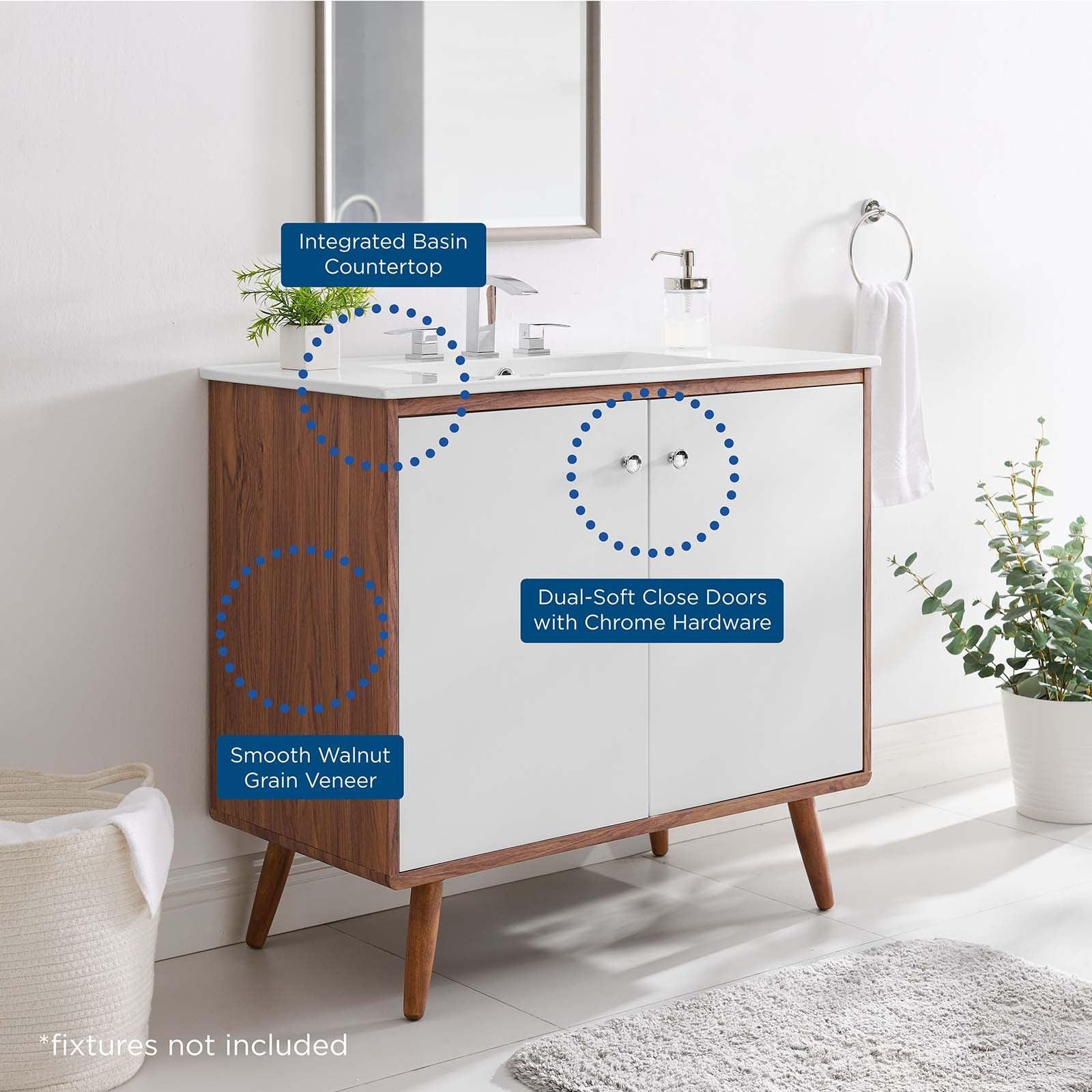 Modway Transmit 36" Bathroom Vanity FredCo