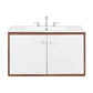 Modway Transmit 36" Wall-Mount Bathroom Vanity FredCo