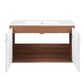 Modway Transmit 36" Wall-Mount Bathroom Vanity FredCo