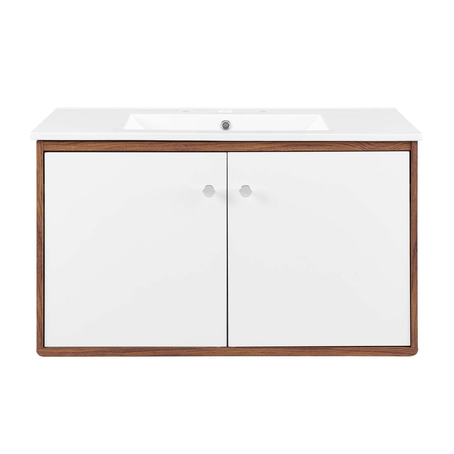 Modway Transmit 36" Wall-Mount Bathroom Vanity FredCo