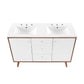 Modway Transmit 48" Double Sink Bathroom Vanity FredCo