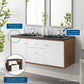 Modway Transmit 48" Wall-Mount Bathroom Vanity FredCo