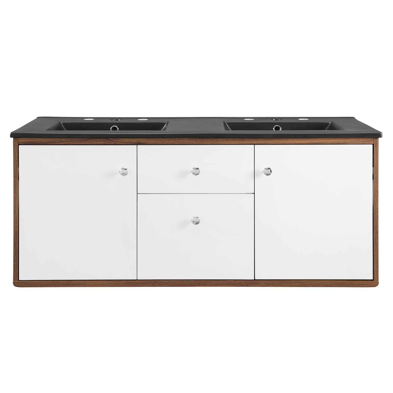 Modway Transmit 48" Wall-Mount Bathroom Vanity FredCo