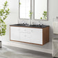Modway Transmit 48" Wall-Mount Bathroom Vanity FredCo