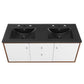 Modway Transmit 48" Wall-Mount Bathroom Vanity FredCo
