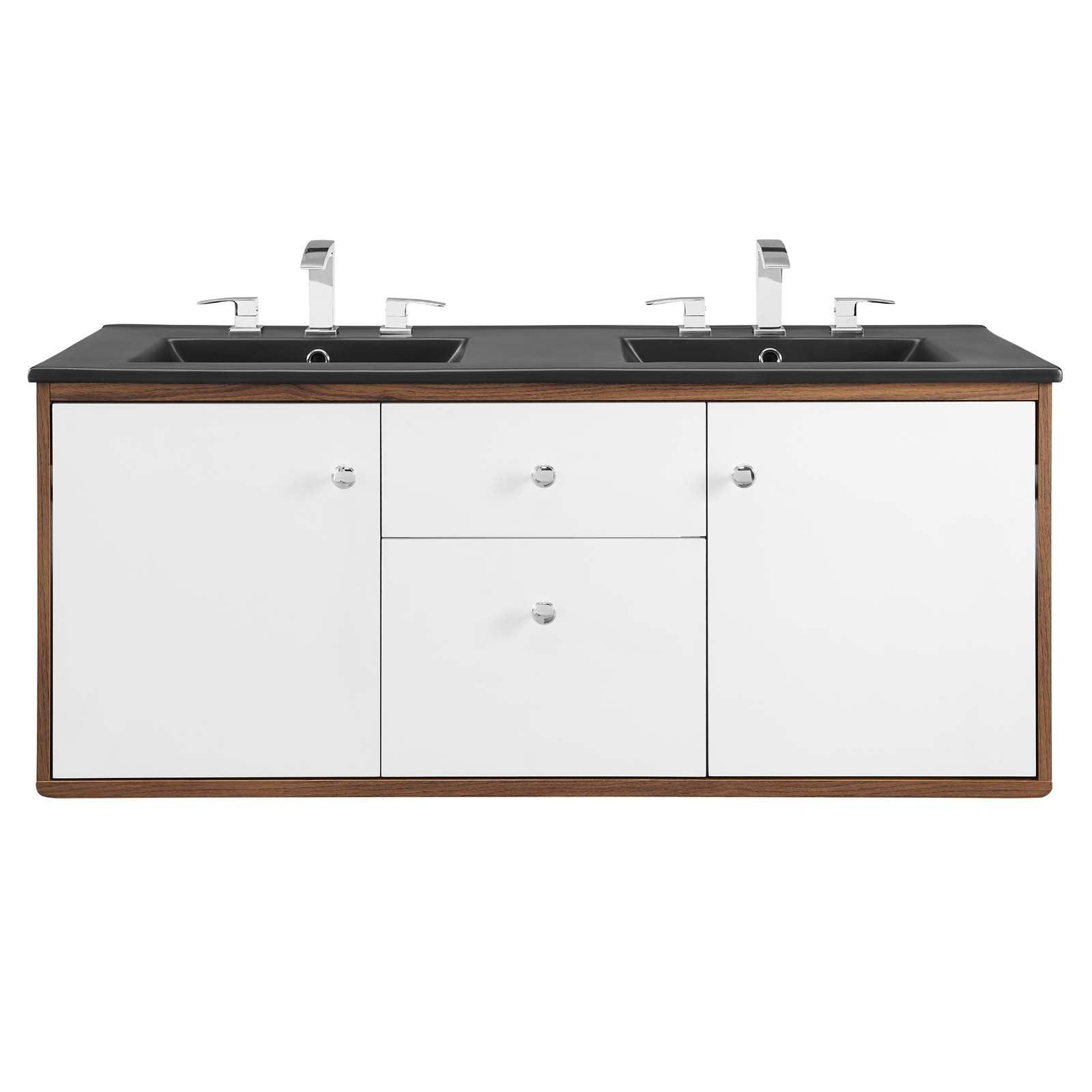 Modway Transmit 48" Wall-Mount Bathroom Vanity FredCo