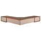Modway Transmit 55" Wall Mount Corner Wood Office Desk FredCo