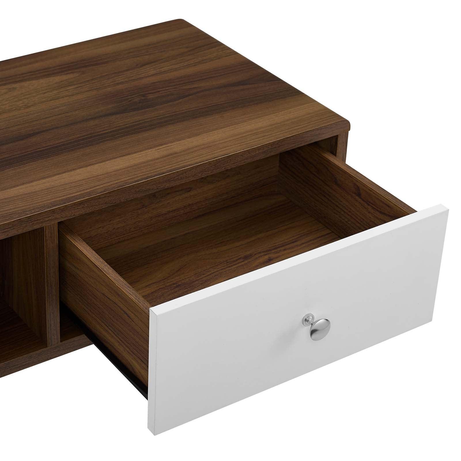 Modway Transmit 70" Media Console Wood TV Stand FredCo