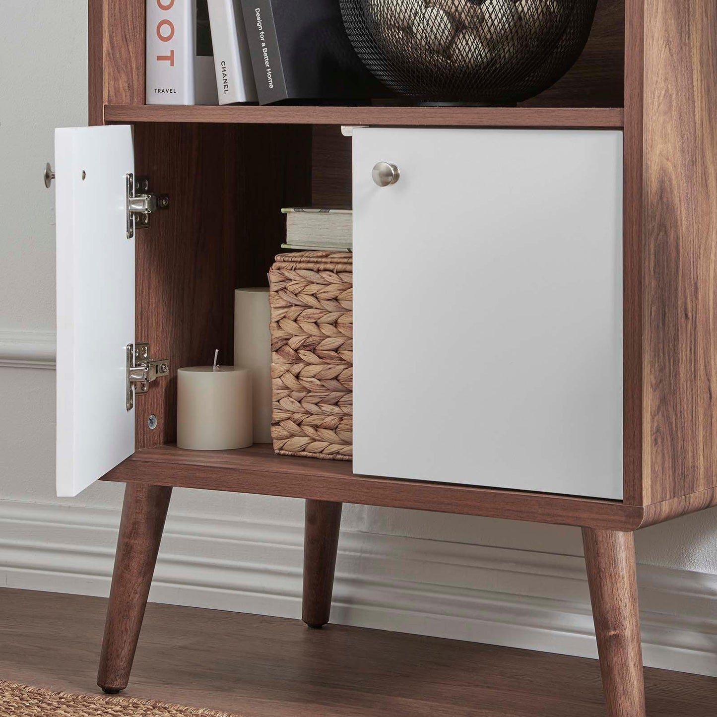 Modway Transmit Display Cabinet Bookshelf FredCo