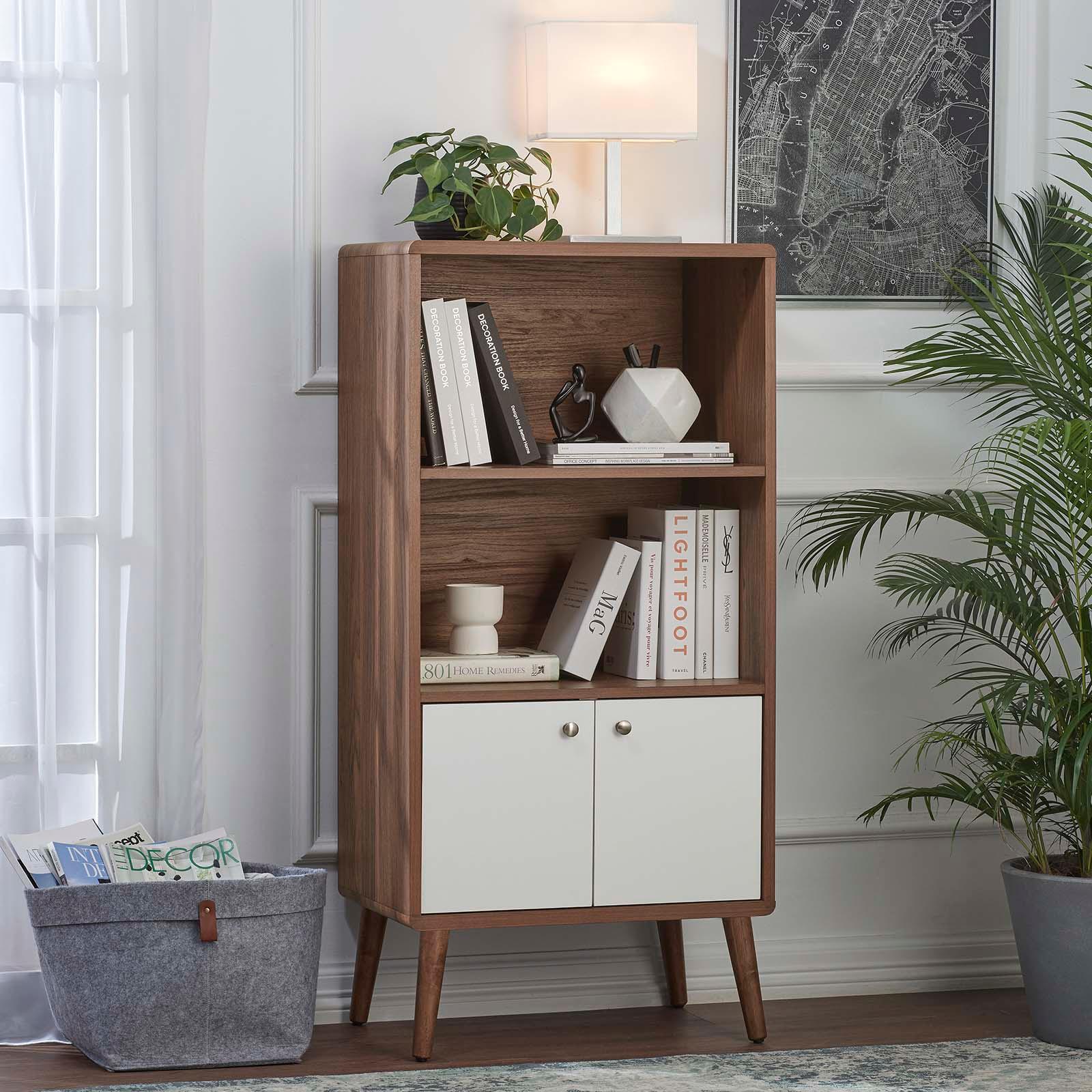 Modway Transmit Display Cabinet Bookshelf FredCo
