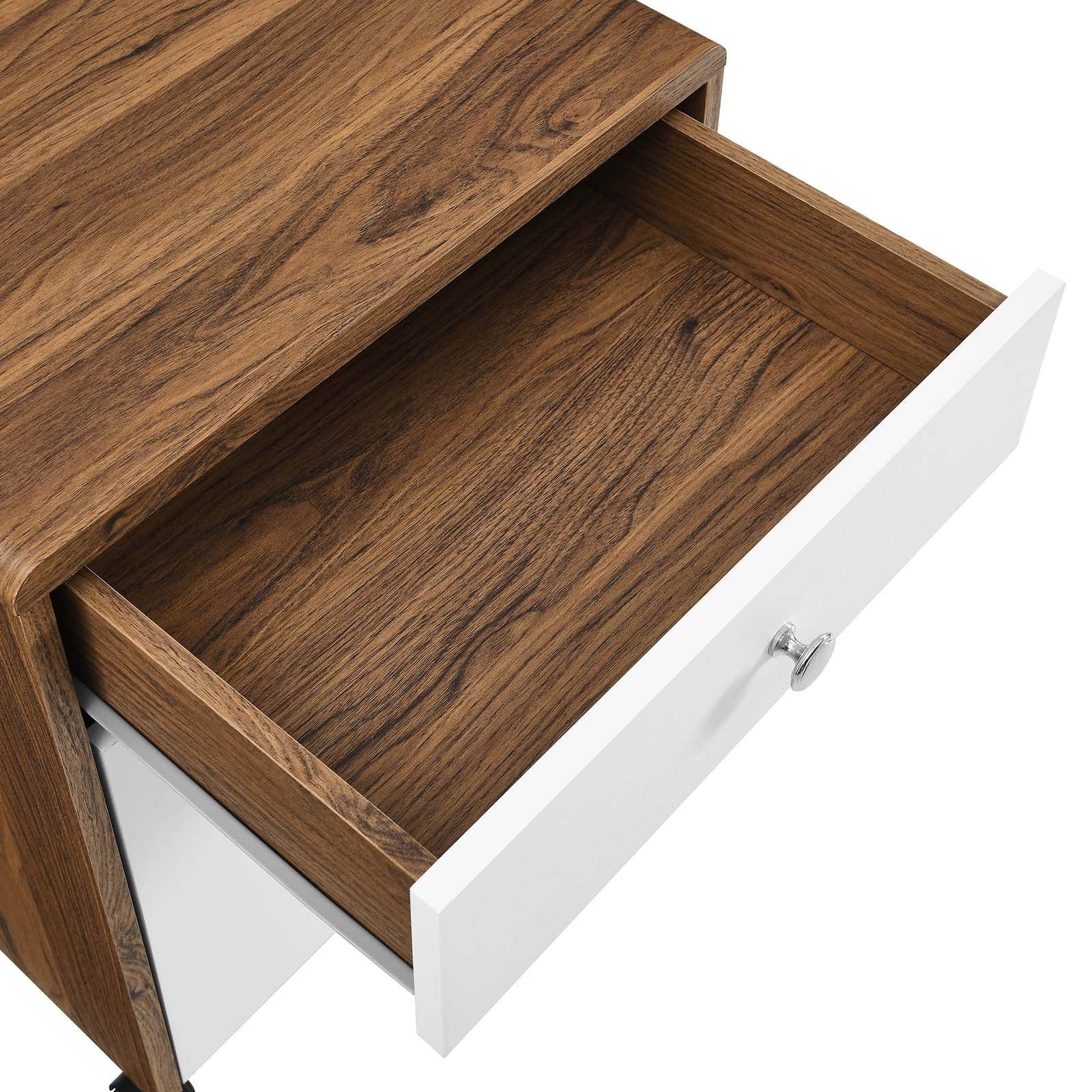 Modway Transmit Wood File Cabinet FredCo
