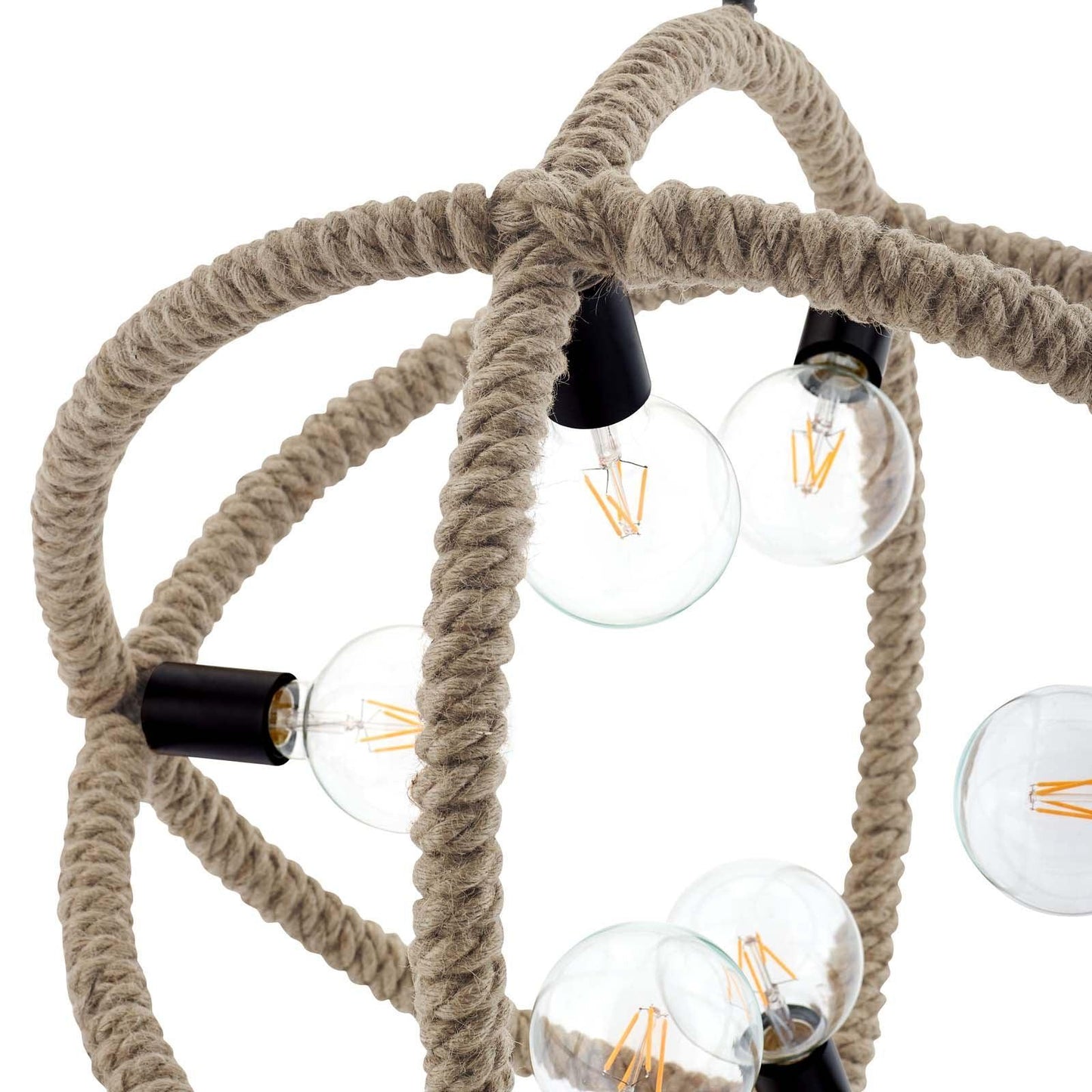 Modway Transpose Rope Pendant Chandelier FredCo