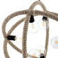 Modway Transpose Rope Pendant Chandelier FredCo