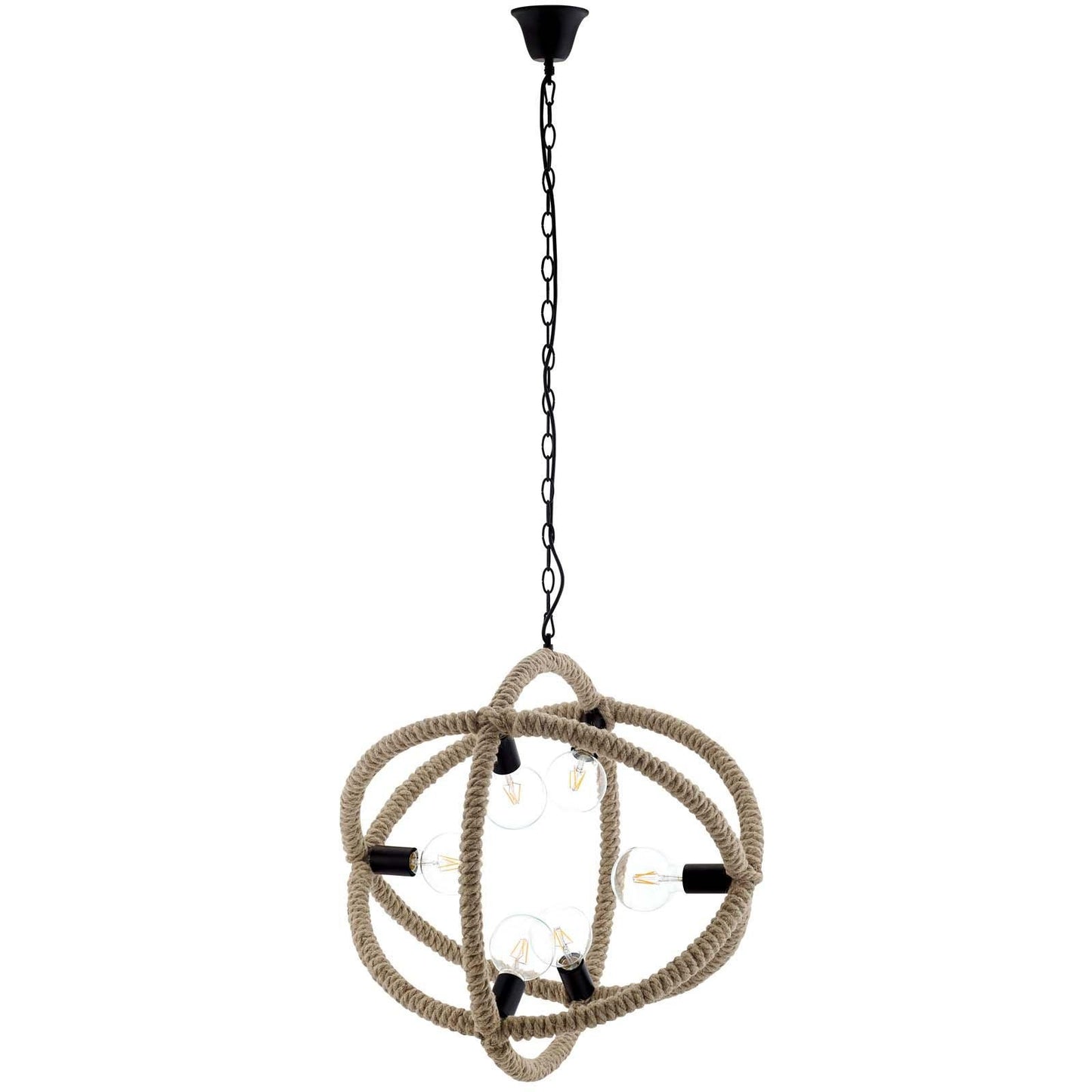 Modway Transpose Rope Pendant Chandelier FredCo