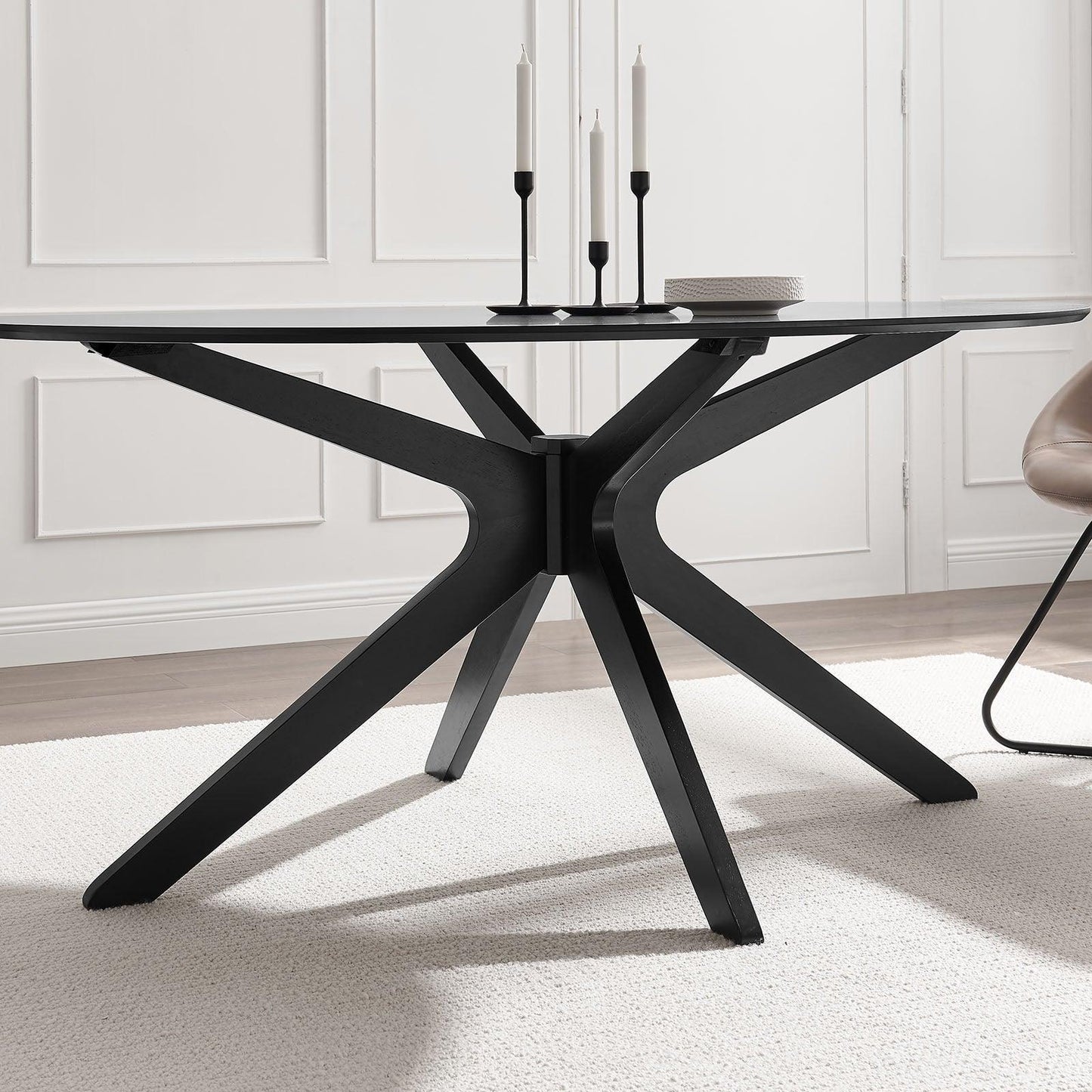 Modway Traverse 63" Oval Dining Table FredCo