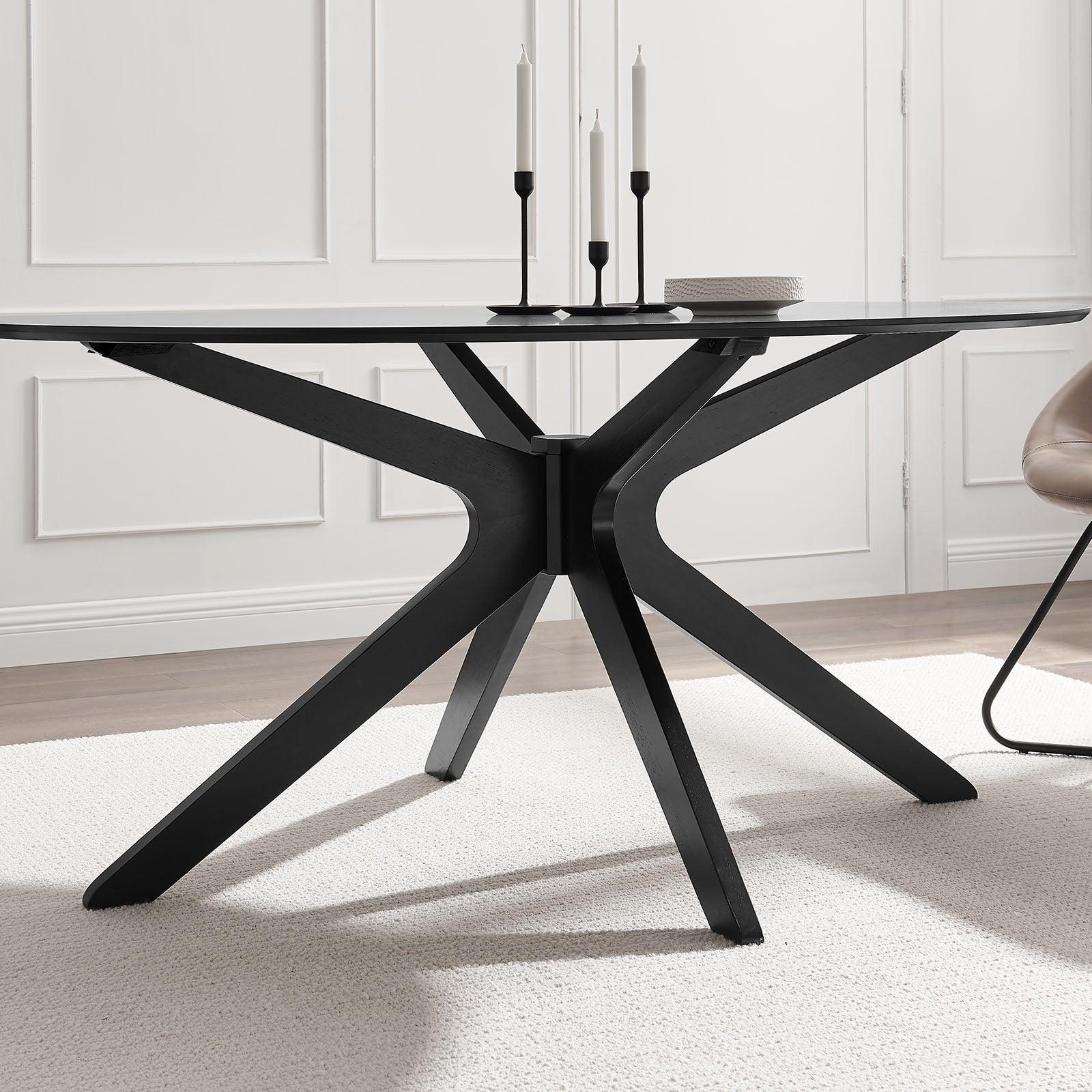 Modway Traverse 63" Oval Dining Table FredCo