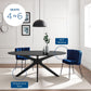Modway Traverse 71" Oval Dining Table FredCo