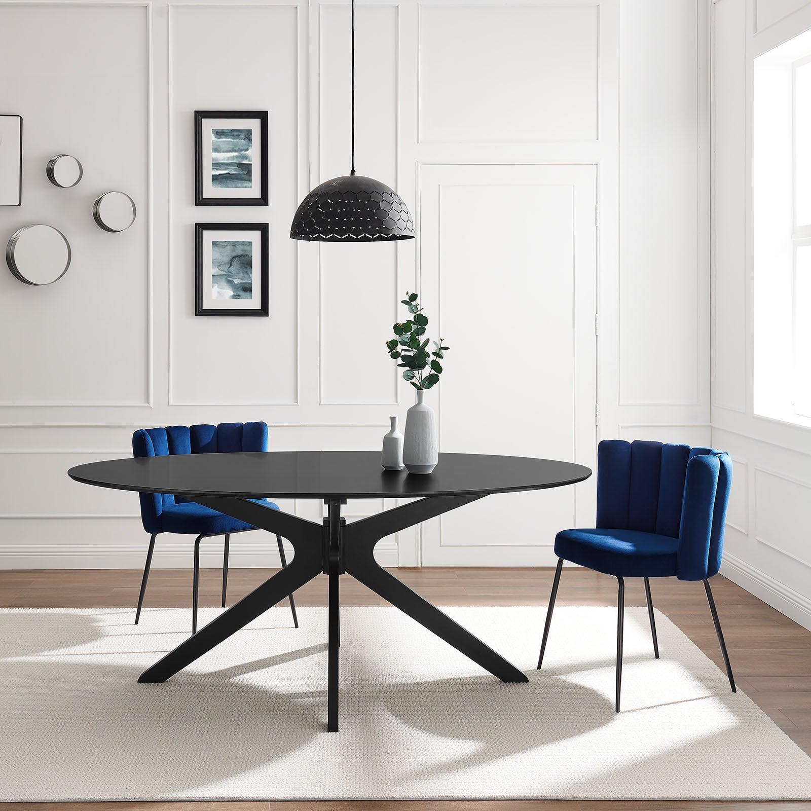 Modway Traverse 71" Oval Dining Table FredCo