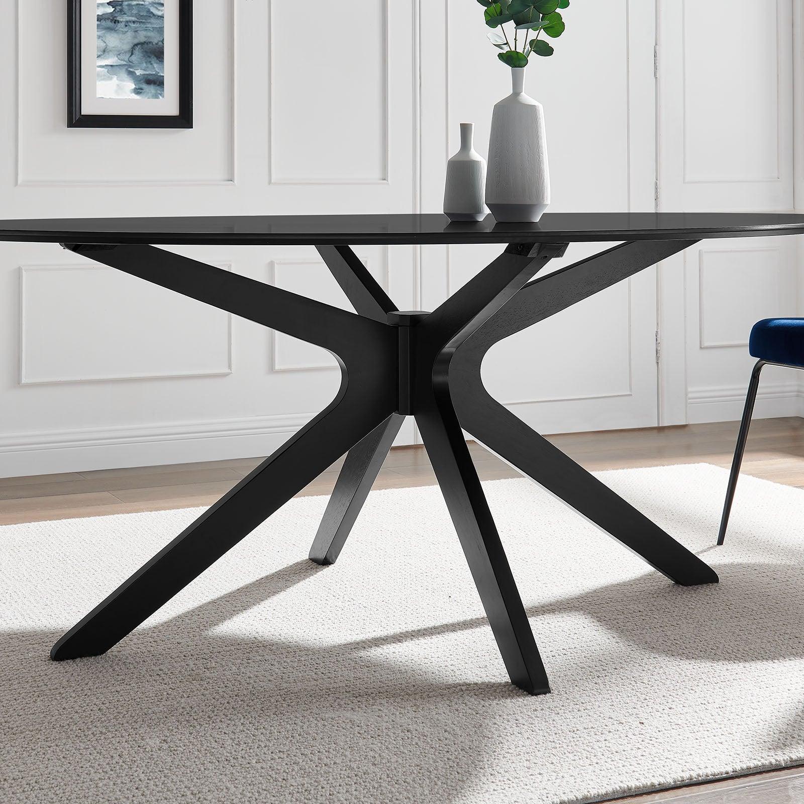 Modway Traverse 71" Oval Dining Table FredCo