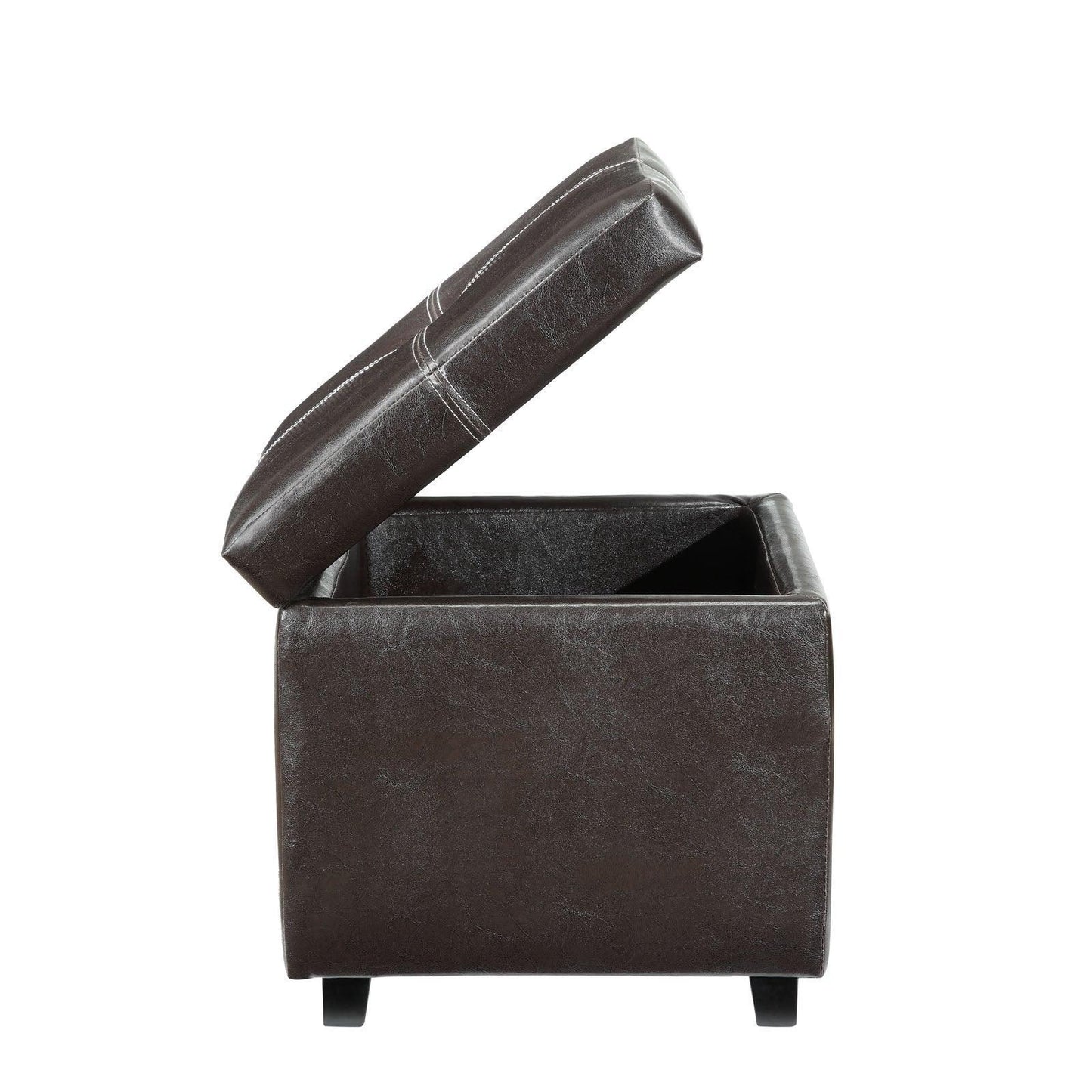 Modway Treasure Upholstered Vinyl Ottoman FredCo