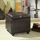 Modway Treasure Upholstered Vinyl Ottoman FredCo