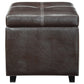 Modway Treasure Upholstered Vinyl Ottoman FredCo