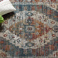 Modway Tribute Camellia Distressed Vintage Floral Persian Medallion Area Rug FredCo