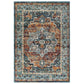 Modway Tribute Diantha Distressed Vintage Floral Persian Medallion Area Rug FredCo