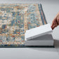 Modway Tribute Diantha Distressed Vintage Floral Persian Medallion Area Rug FredCo