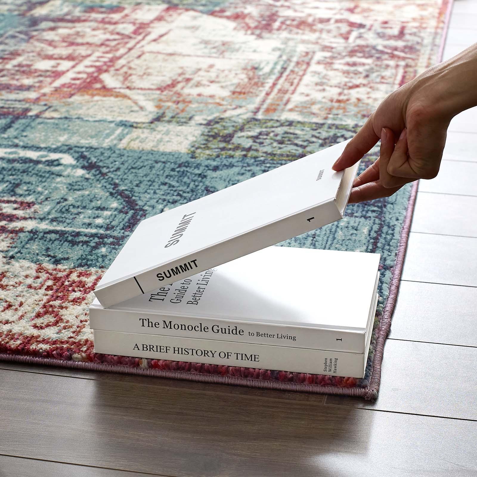 Modway Tribute Elowen Contemporary Modern Vintage Mosaic Area Rug FredCo