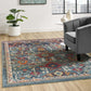 Modway Tribute Every Distressed Vintage Floral Area Rug FredCo