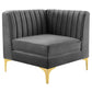 Modway Triumph Channel Tufted Performance Velvet Loveseat, EEI-4346 FredCo