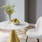 Modway Tupelo 28" Artificial Marble Dining Table FredCo