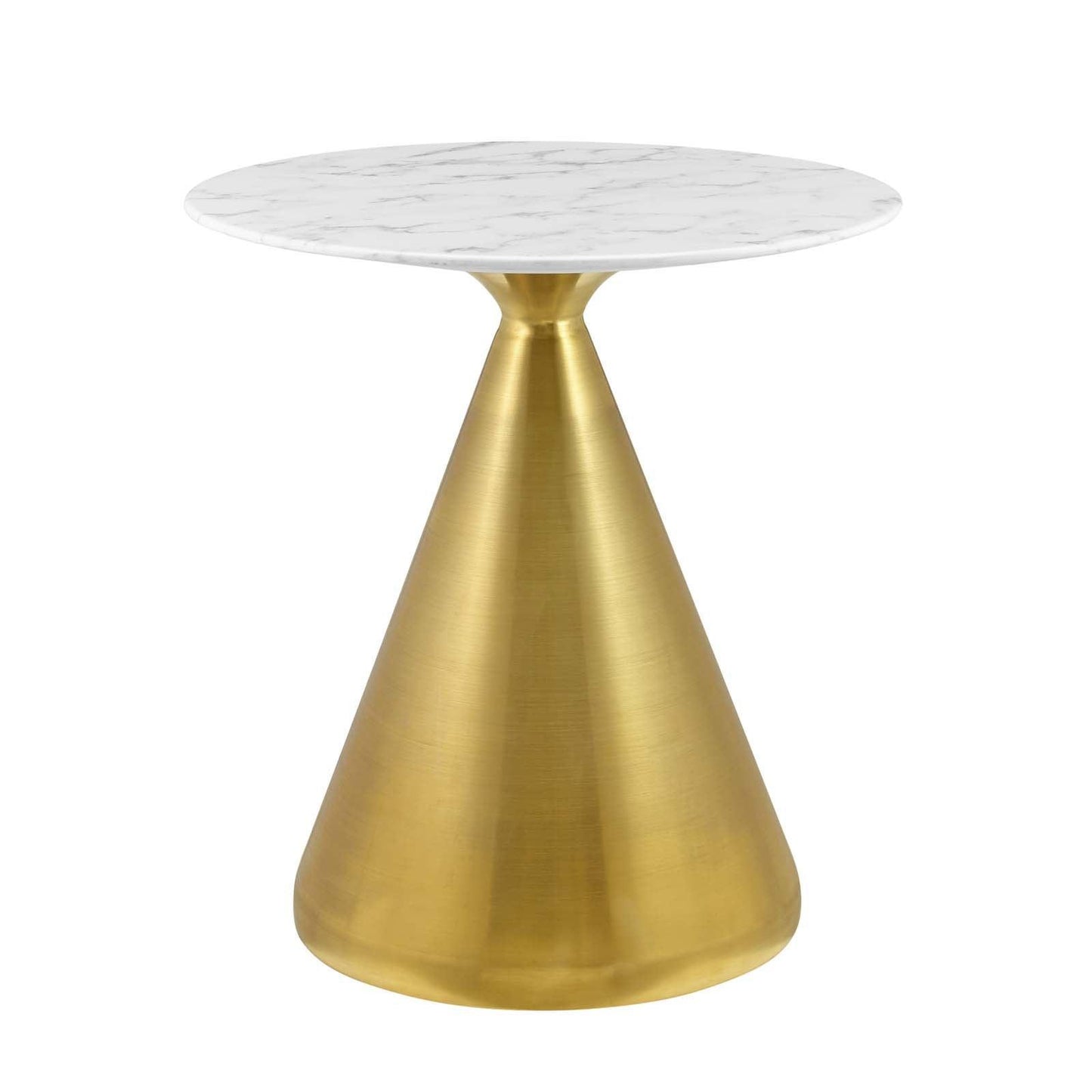 Modway Tupelo 28" Artificial Marble Dining Table FredCo