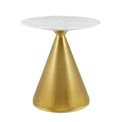 Modway Tupelo 28" Artificial Marble Dining Table FredCo