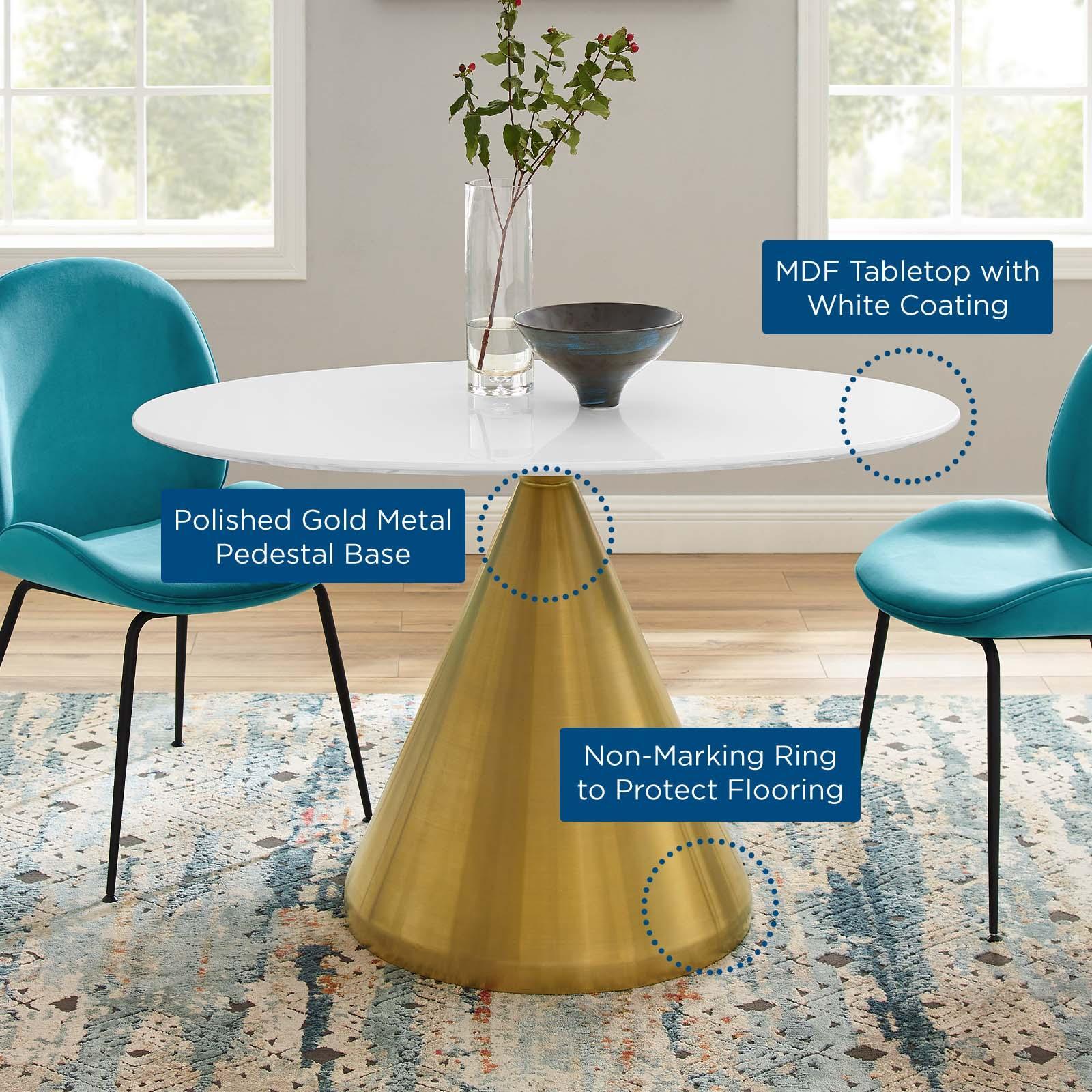 Modway Tupelo 48" Oval Dining Table FredCo