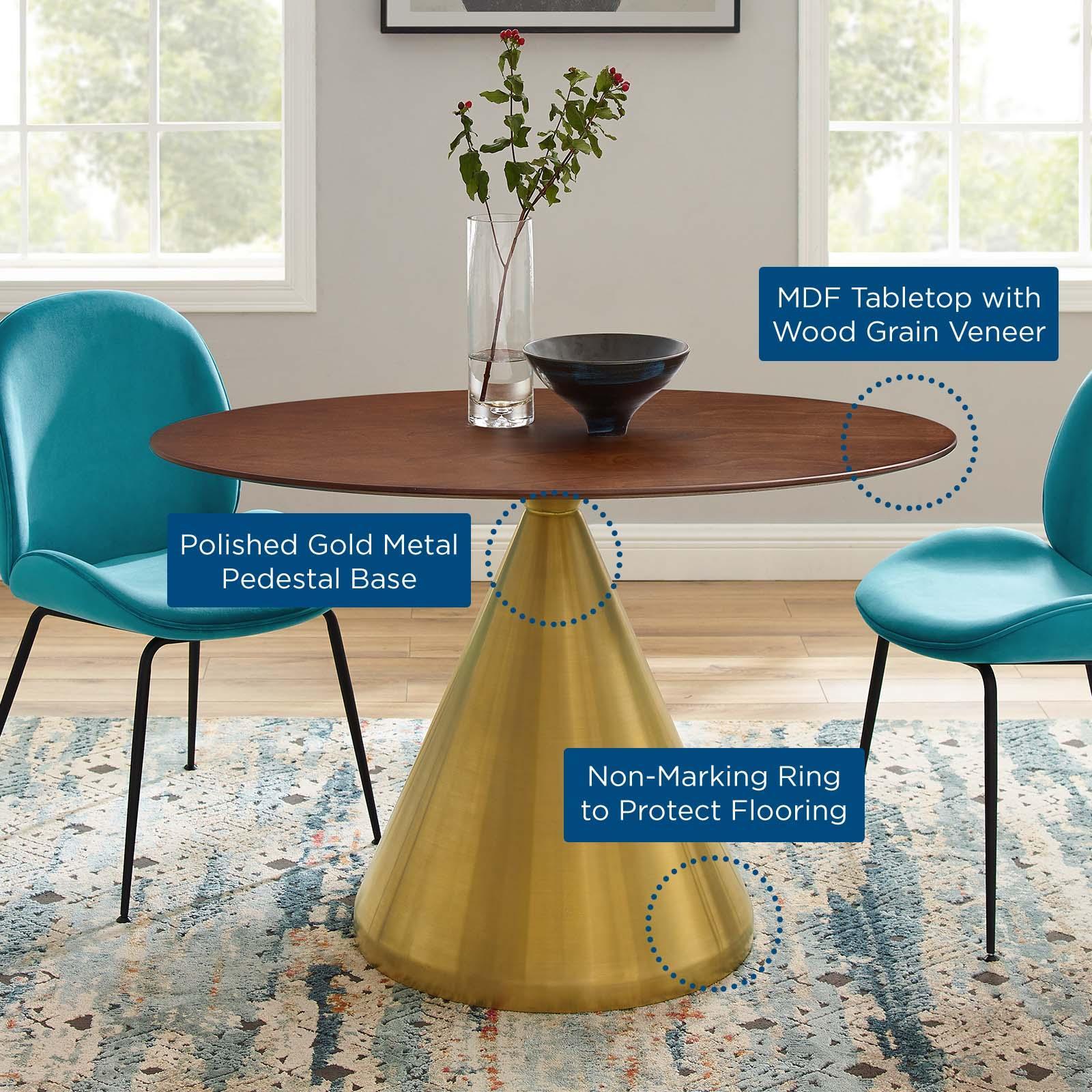 Modway Tupelo 48" Oval Dining Table FredCo