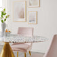 Modway Tupelo 60" Oval Terrazzo Dining Table FredCo