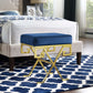 Modway Twist Performance Velvet Bench FredCo